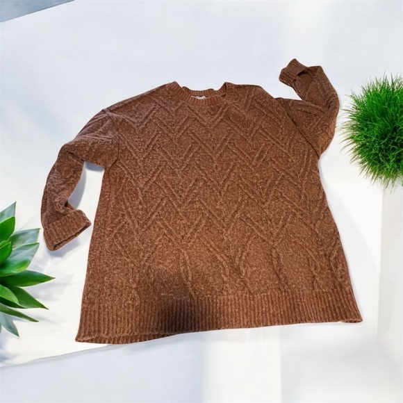 Arizona Jean Copany Chunky Knit Crewneck Sweater - Size XL - Picture 7 of 9